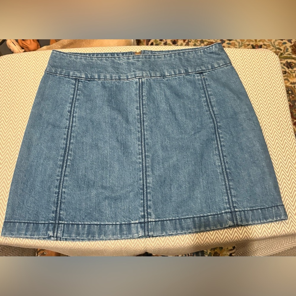 Classic Jean Skirt (Free People)
